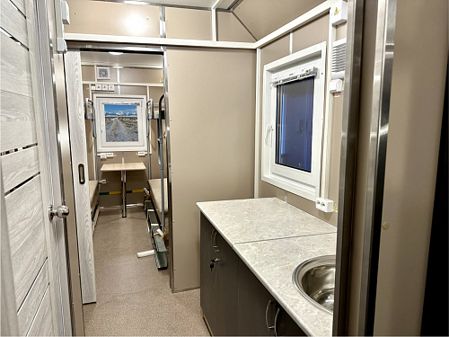 Склад со среднемтемпературным агрегатом
